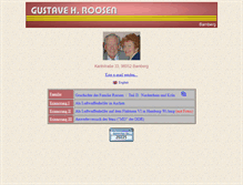 Tablet Screenshot of gustave-roosen.de